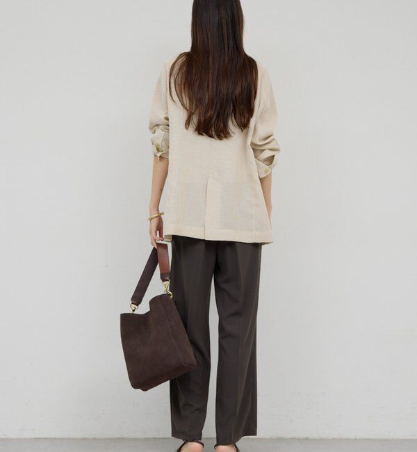  「シアーメッシュジャケット」|テーラードジャケット|