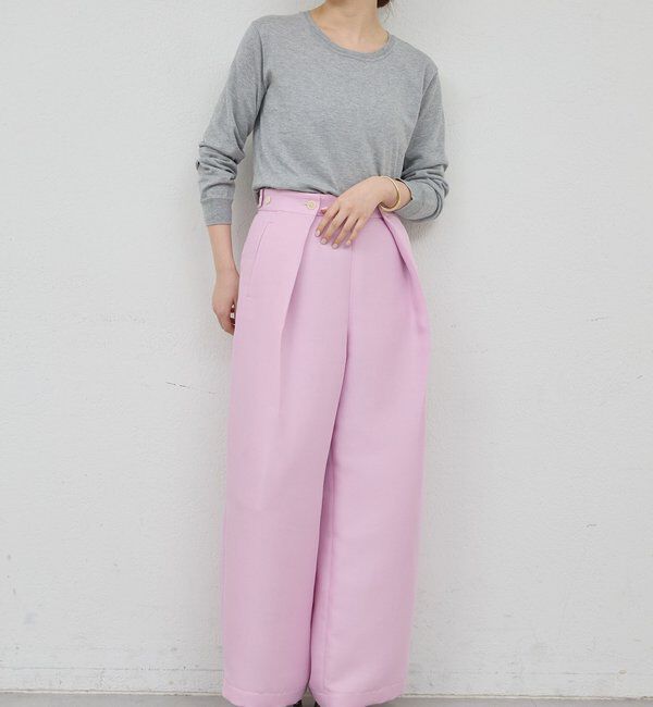  「【HERITANOVUM】タックマリンパンツ」|チノ|