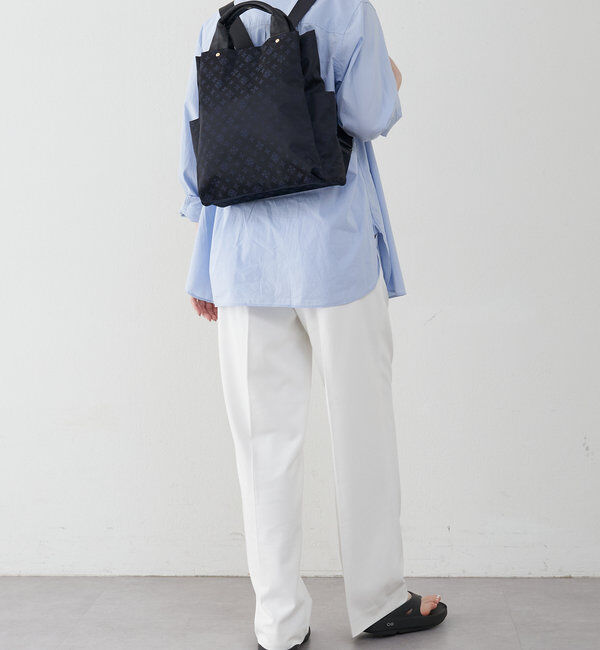  「ナイロンジャガード2ハンドルリュックサック」|リュック|