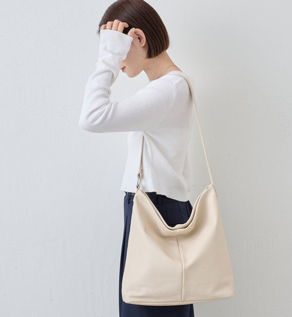  「【セール対象再値げ】［A4サイズ対応・510g］ソフトレザーワンショルダーバッグ」|ショルダー・メッセンジャー|