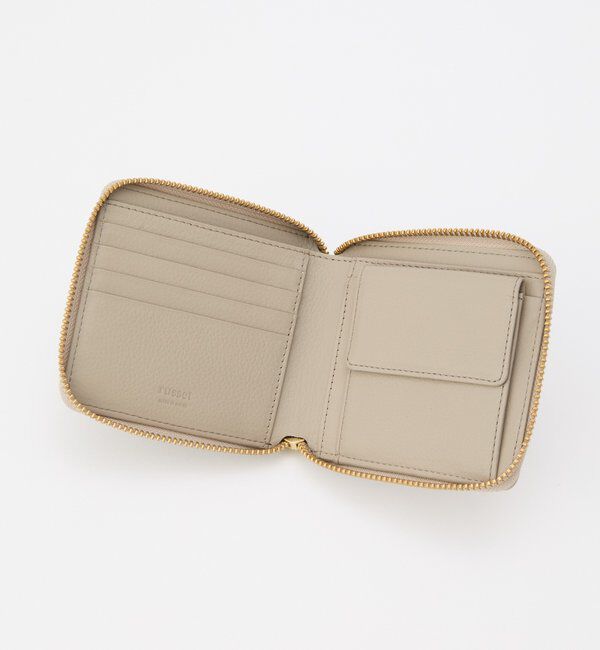  「エンボスモノグラムラウンドウォレット」|財布|