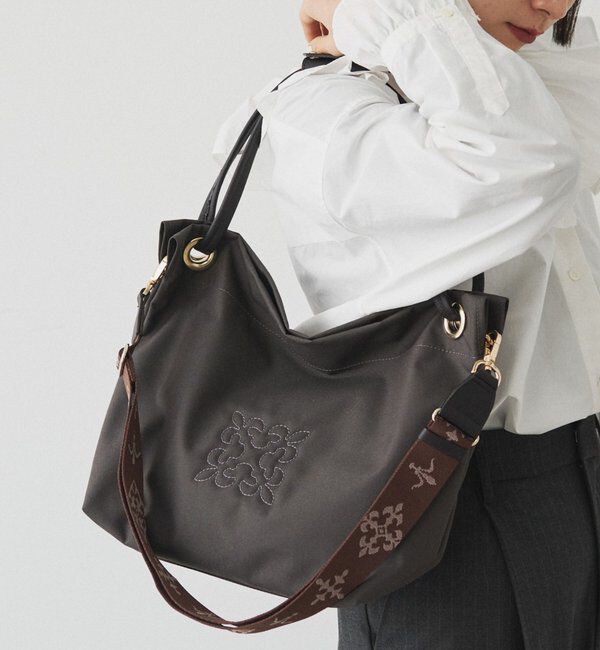  「コーデュラナイロン3WAYトートバッグ」|トートバッグ|ダークブラウン