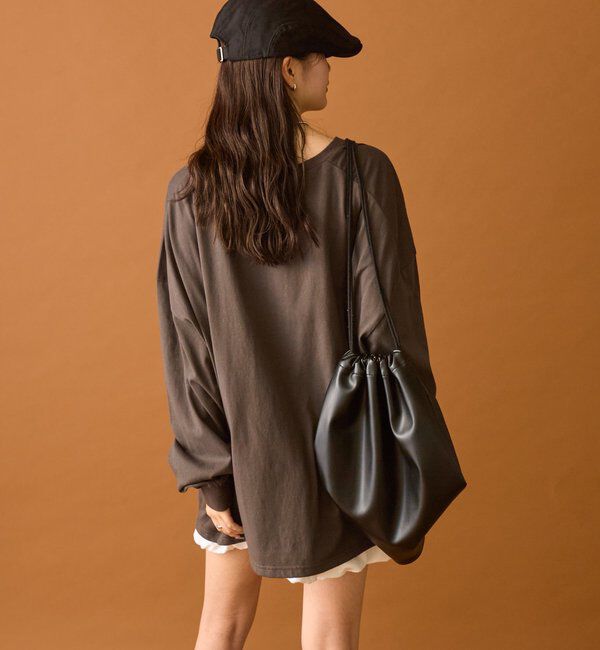  「BIGロゴロングTシャツ」|Tシャツ・カットソー|