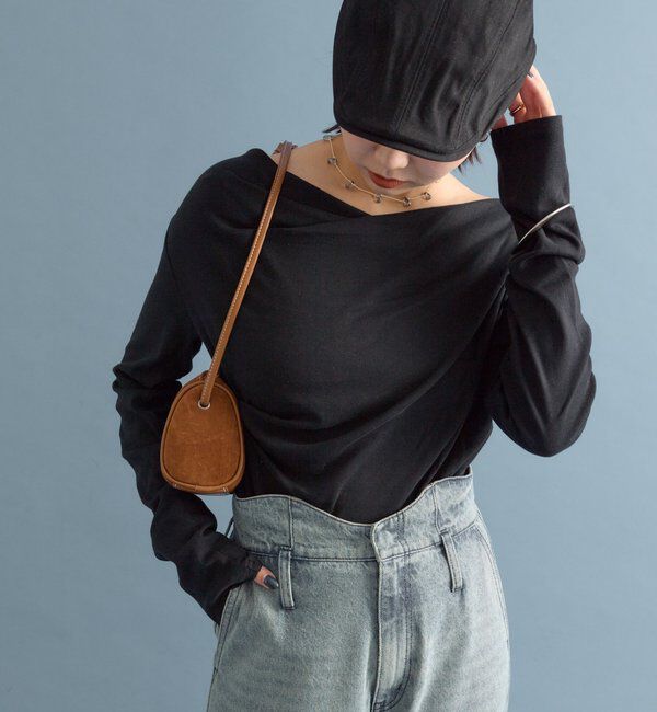  「オフショルロンT」|Tシャツ・カットソー|