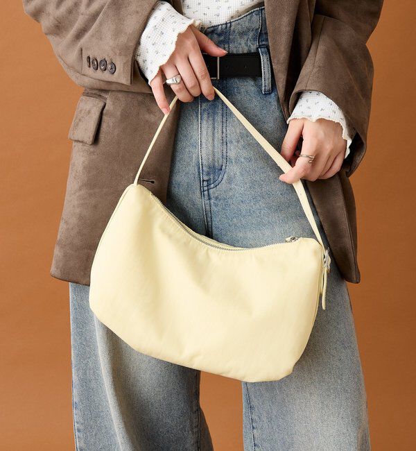  「リングバックルワンハンドBAG」|トートバッグ|イエロー