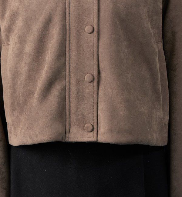  「フェイクスウェードショートブルゾン」|その他|