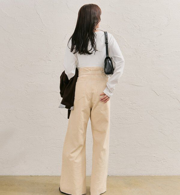  「コーデュロイ ウェーブパンツ」|チノ|