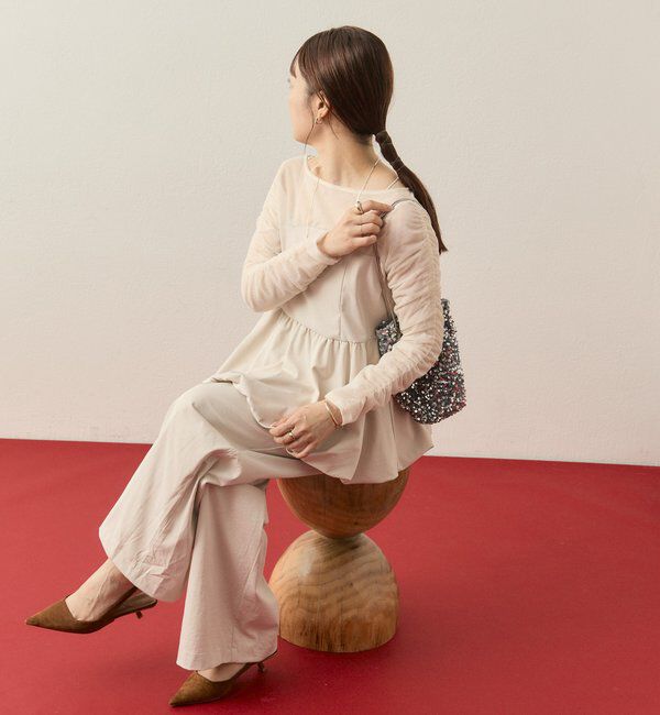  「【@aoiikegaya企画】チュール切替ペプラムSET UP」|チノ|