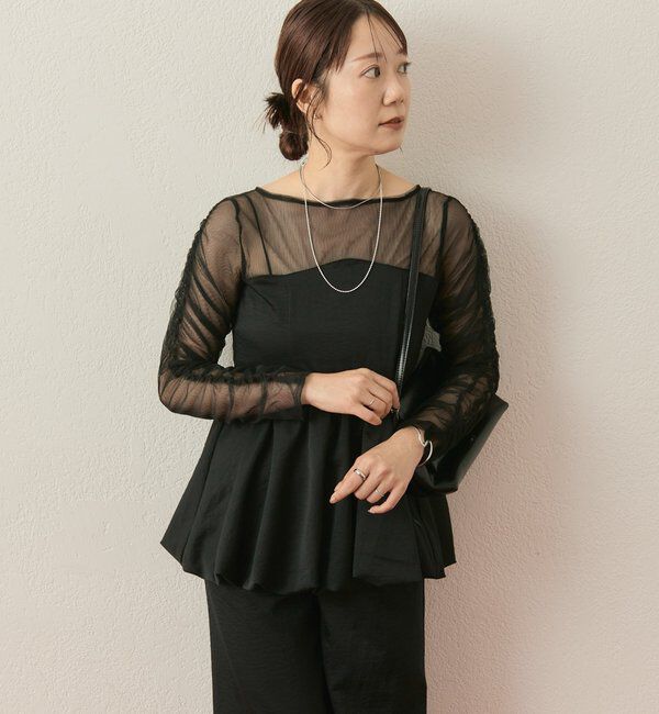  「【@aoiikegaya企画】チュール切替ペプラムSET UP」|チノ|