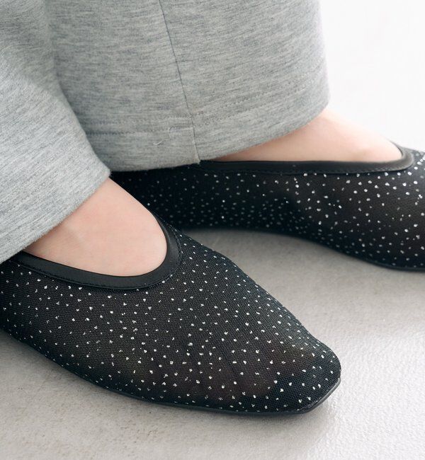  「シャイニーチュールパンプス」|パンプス|