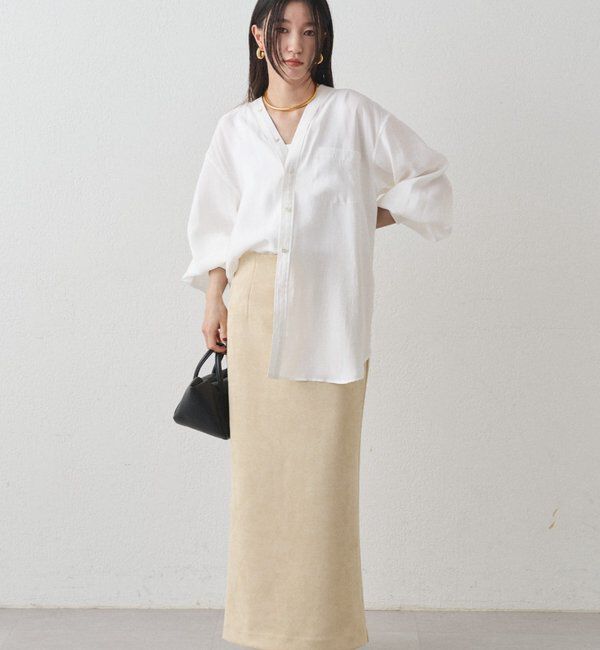  「フェイクスウェードスカート」|スカート|