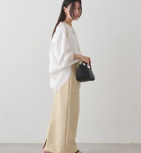  「フェイクスウェードスカート」|スカート|