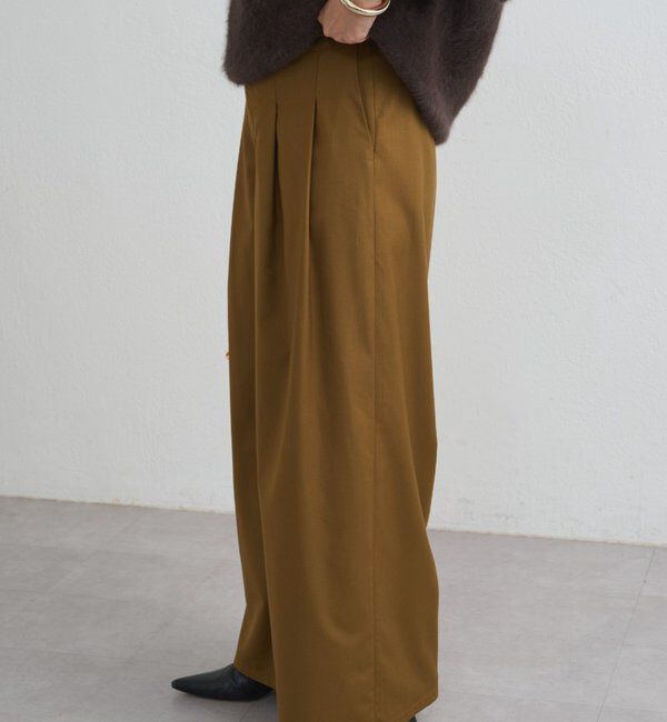  「タブベルトワイドパンツ」|チノ|