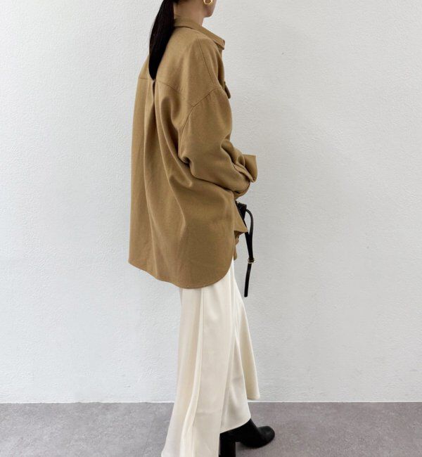  「ウールオーバーシャツ」|シャツ・ブラウス|