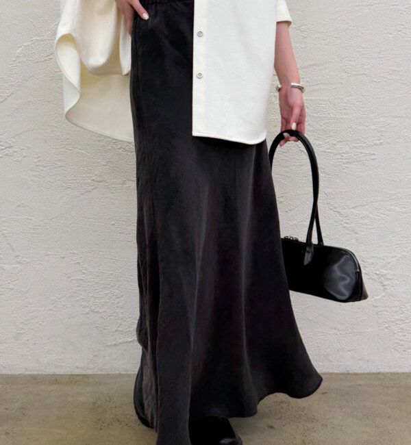  「とろみフレアスカート」|スカート|