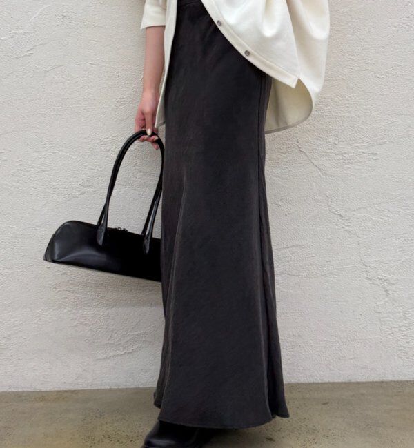  「とろみフレアスカート」|スカート|