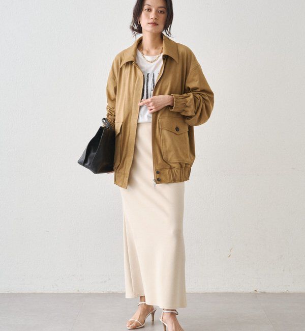  「カットジョーゼットマーメイドスカート」|スカート|