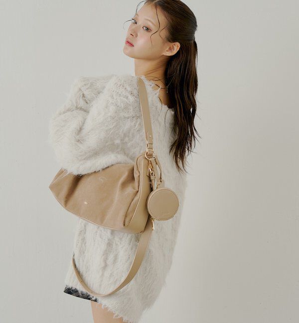  「金釦シャギールーズカーディガン」|カーディガン|