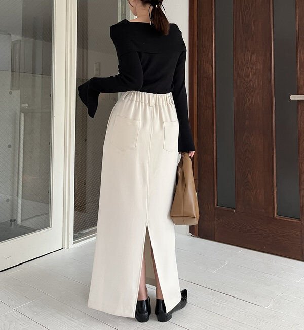  「【お気に入り累計2万超え/全骨格◎/低身長サイズ】マキシIラインスカート」|スカート|