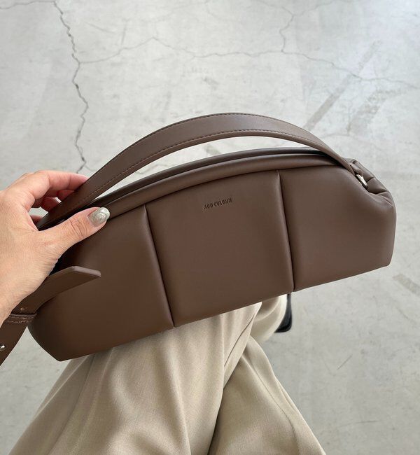  「〈ADD CULUMN/アドカラム〉PUFF CLASP CLUTCHバッグ」|トートバッグ|