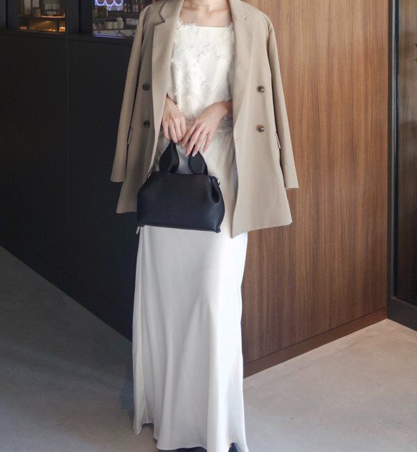  「【SNSで話題！/オケージョンにも◎】ジャガードパフショルダートップス」|シャツ・ブラウス|