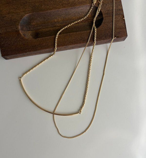  「〈GOLDY/ゴールディ〉2SETバーチェーンネックレス」|リング|