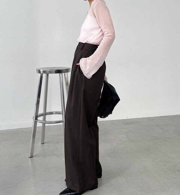  「〈C.L〉カシミアウールフレアスリーブニット」|ニット・セーター|