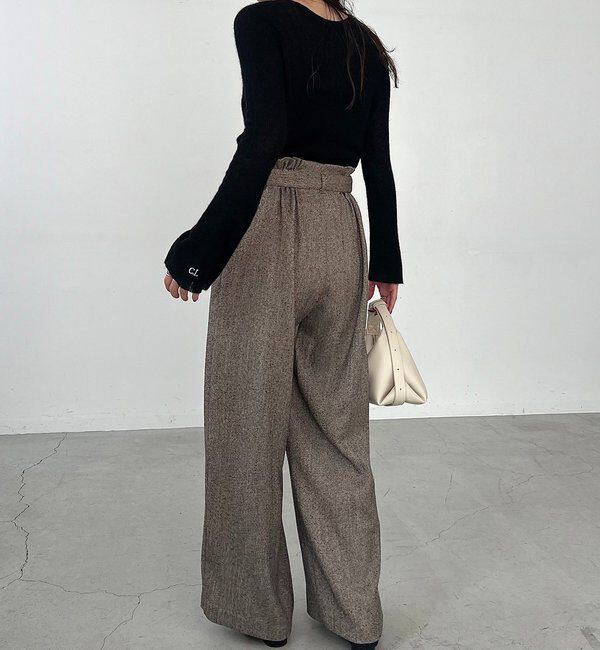  「〈C.L〉カシミアウールフレアスリーブニット」|ニット・セーター|