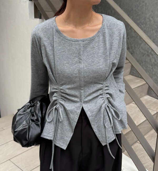  「ドロストリブTシャツ」|Tシャツ・カットソー|