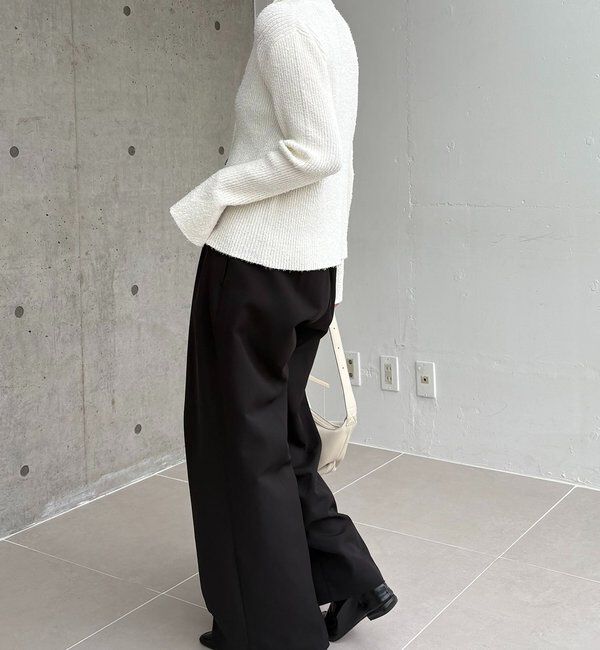  「ビアードカラーニット」|カーディガン|