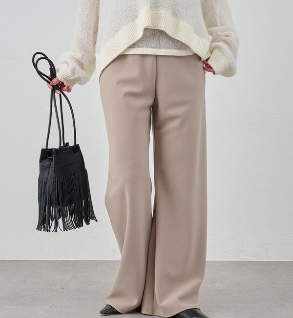  「ダブルクロスワイドパンツ」|チノ|