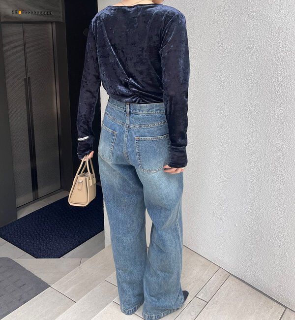  「シアーベロアトップス」|Tシャツ・カットソー|