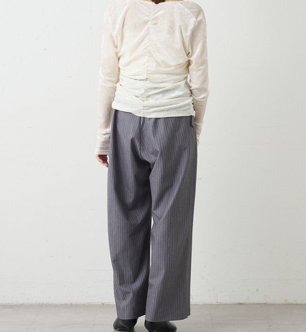  「シアーベロアカーディガン」|Tシャツ・カットソー|