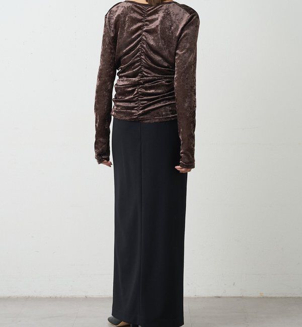  「シアーベロアカーディガン」|Tシャツ・カットソー|