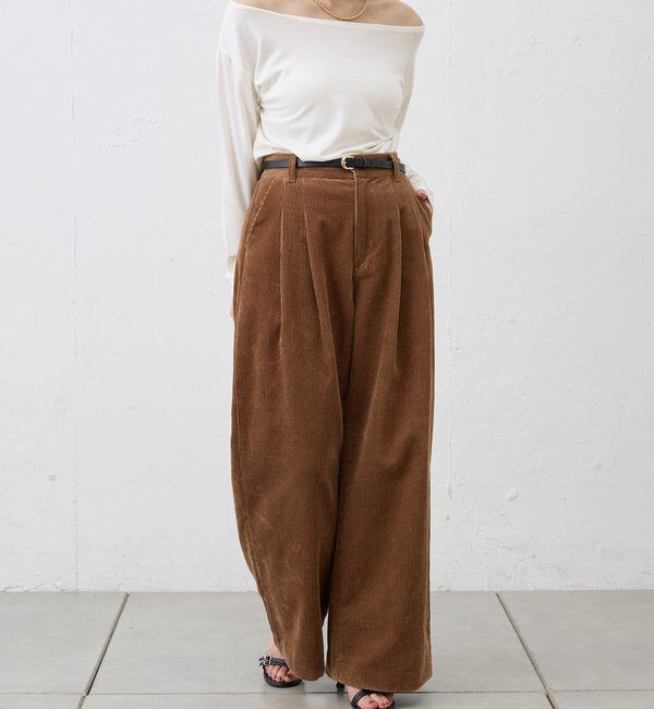  「ベーシックオフショルカットソー」|Tシャツ・カットソー|