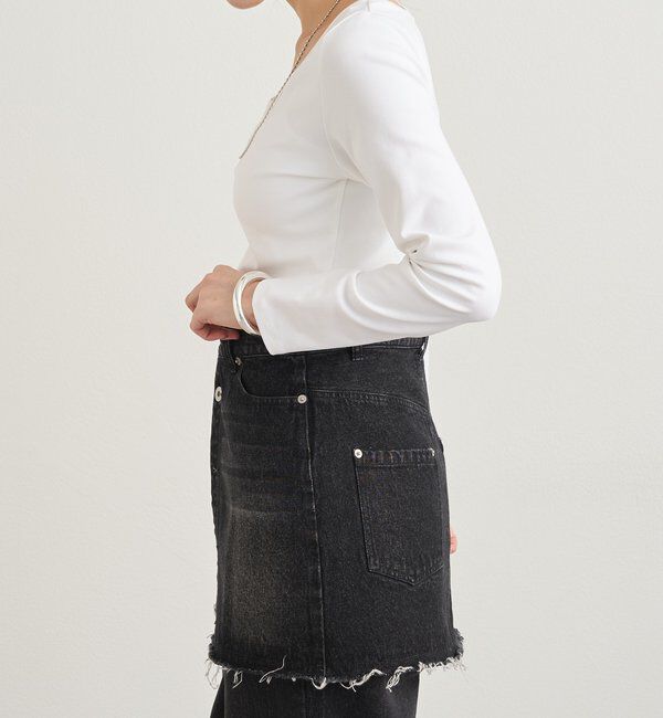  「フロントホックロンtee」|Tシャツ・カットソー|