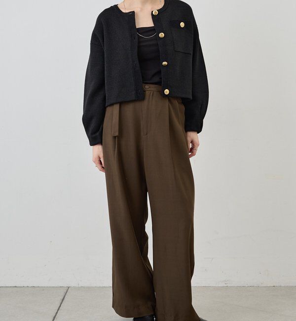  「ラメニットカーディガン」|カーディガン|