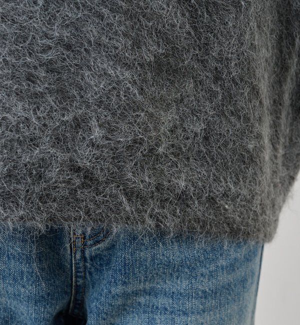  「【着映えニット】シャギーＶネックプルオーバー」|ニット・セーター|