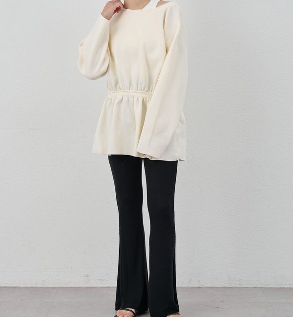  「3WAYペプラムカーディガン」|カーディガン|