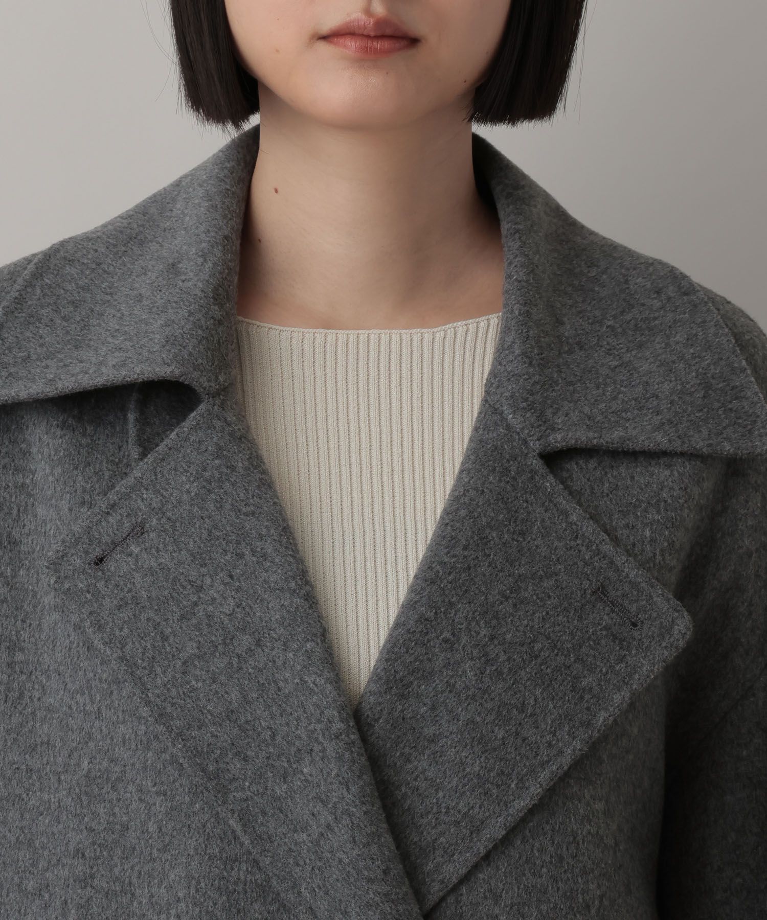 A part by 「カシープ3WAYスタンドロングコート」|チェスターコート|