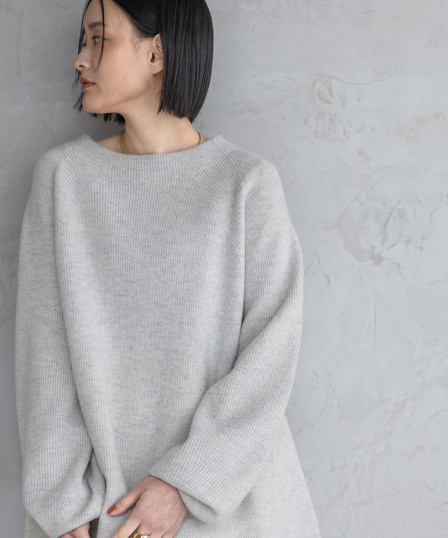 A part by 「スポンディッシュＷアゼプルオーバー」|ニット・セーター|