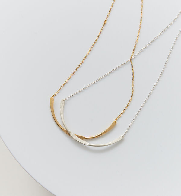 collex「【Ljud/ユード】カーブラインネックレス」|ネックレス|