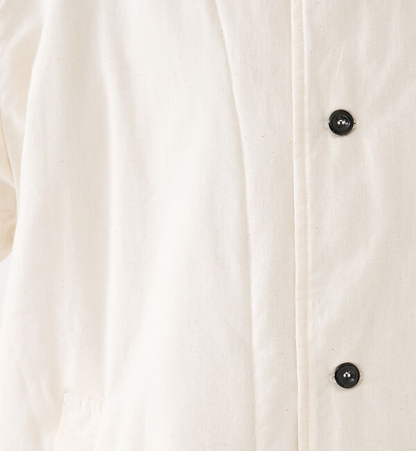 collex「【yarmo/ヤーモ】Quilting Lab Coat キルティングラボコート」|ステンカラーコート|