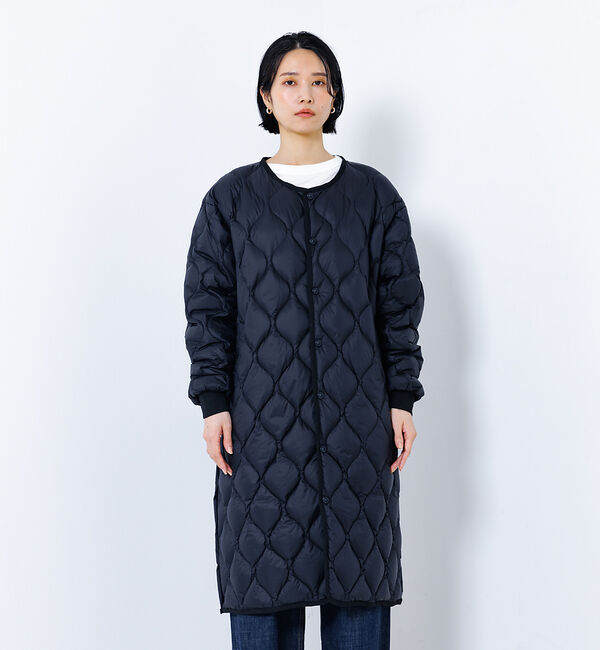 collex「【TAION】 オーバーサイズ ダウン ロングジャケット」|ダウン|