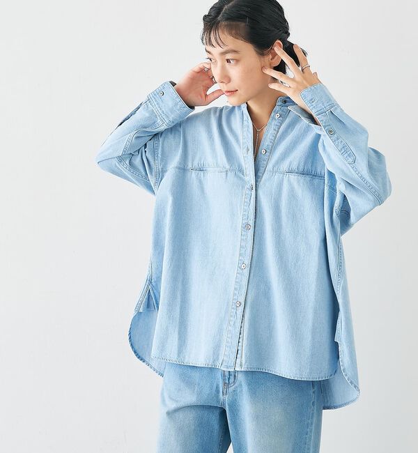 collex「ライトオンスデニムシャツ」|シャツ・ブラウス|
