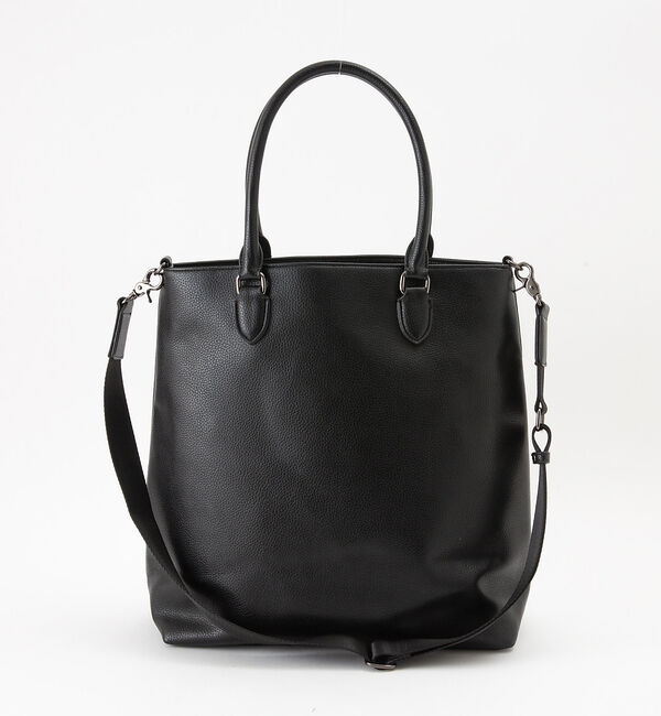 ABAHOUSE「【WEB別注】シボレザー 縦型 2WAY トートバッグ」|トートバッグ|