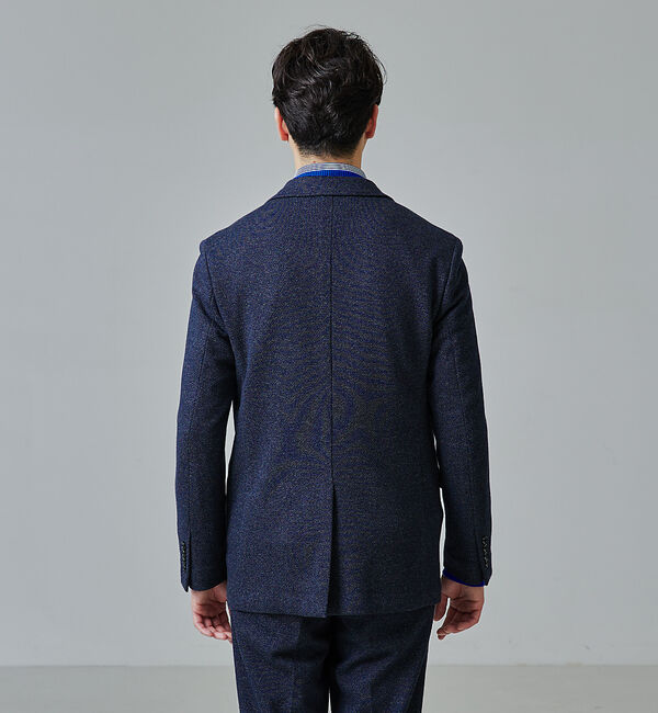 ABAHOUSE「【セットアップ対応/FLEX JACKET】ムリネ ジャージ ツイル ジャケット」|テーラードジャケット|