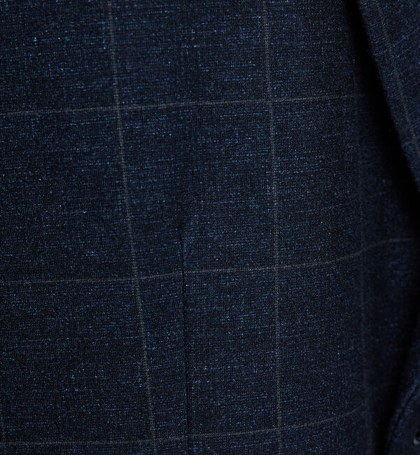 ABAHOUSE「【セットアップ対応/FLEX JACKET】T/R ポンチ ニードルパンチ ジャ」|テーラードジャケット|