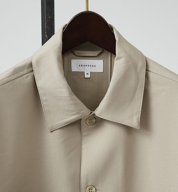 ABAHOUSE「【インバーテッドプリーツ】CPOシャツ」|シャツ・ブラウス|