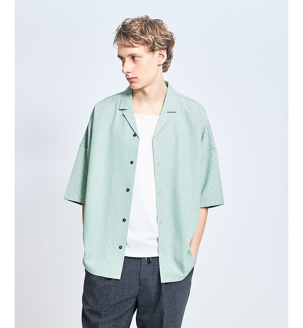 ABAHOUSE「【スクエアネック】ストレッチ テレコ タンクトップ」|キャミソール|